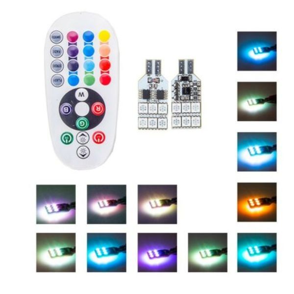 2x reading lamp t10 led decorative lamp rgb remote controler car wedge dome lights car lights
2x reading lamp t10 led decorative lamp rgb remote controler car wedge dome lights car lights