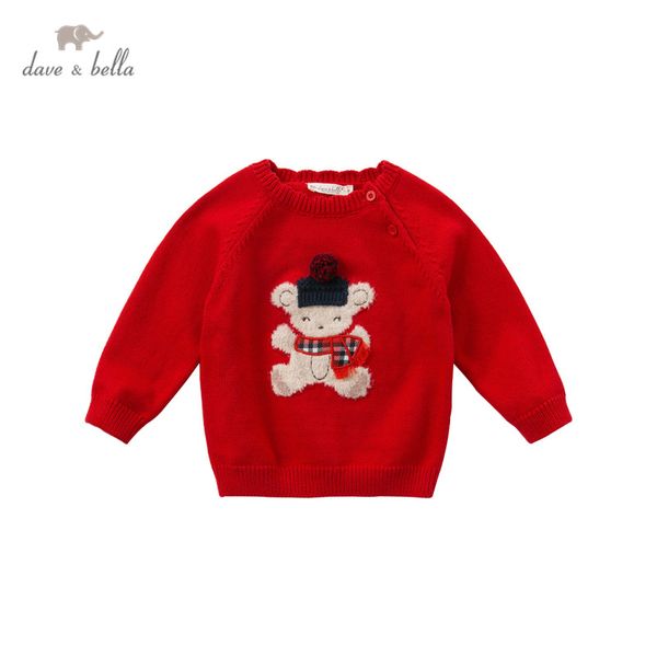 dbj14590 dave bella winter cute baby girls christmas cartoon knitted sweater kids fashion toddler boutique, Blue
dbj14590 dave bella winter cute baby girls christmas cartoon knitted sweater kids fashion toddler boutique, Blue