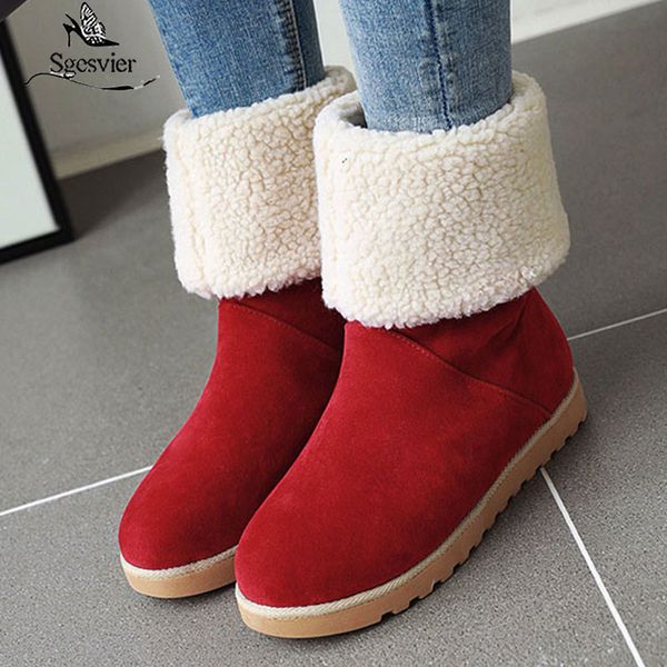 boots sgesvier 2021 brand russia winter suede shoes woman ankle female warm fur plush snow women booties, Black
boots sgesvier 2021 brand russia winter suede shoes woman ankle female warm fur plush snow women booties, Black
