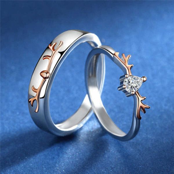 romantic elk horn couple rings size 6-10 gorgeous silver color wedding jewelry white zircon, Slivery;golden
romantic elk horn couple rings size 6-10 gorgeous silver color wedding jewelry white zircon, Slivery;golden