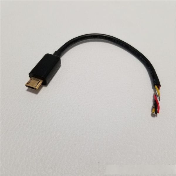 10pcs/lot micro usb male single head to 4 coppter core diy cable data extension power wire for android phone 25cm
10pcs/lot micro usb male single head to 4 coppter core diy cable data extension power wire for android phone 25cm