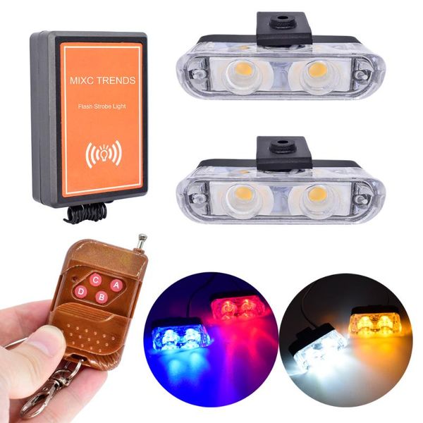 1set 12v 2 led wireless remote flash controller car truck light red blue auto flashing strobe flasher led warning light
1set 12v 2 led wireless remote flash controller car truck light red blue auto flashing strobe flasher led warning light