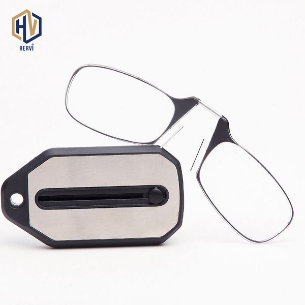 no leg clip nose reading glasses portable reading glasses for both men and women mini key chain presbyopia, White;black
no leg clip nose reading glasses portable reading glasses for both men and women mini key chain presbyopia, White;black