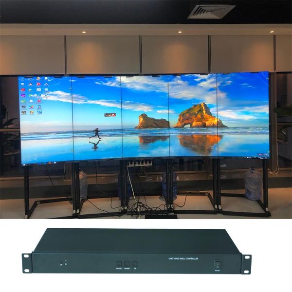 1x5 4k vertical video wall controller, vertical video wall processor for 5 units
1x5 4k vertical video wall controller, vertical video wall processor for 5 units