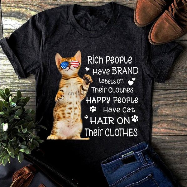 богатые люди имеют марка этикетки на одежде happy people have cat волос на одежде майка (1
богатые люди имеют марка этикетки на одежде happy people have cat волос на одежде майка (1