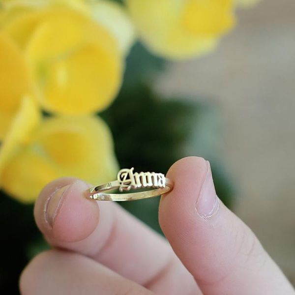 cluster rings custom name ring old english for her silver gold personalized jewelry men women adjustable, Golden;silver
cluster rings custom name ring old english for her silver gold personalized jewelry men women adjustable, Golden;silver