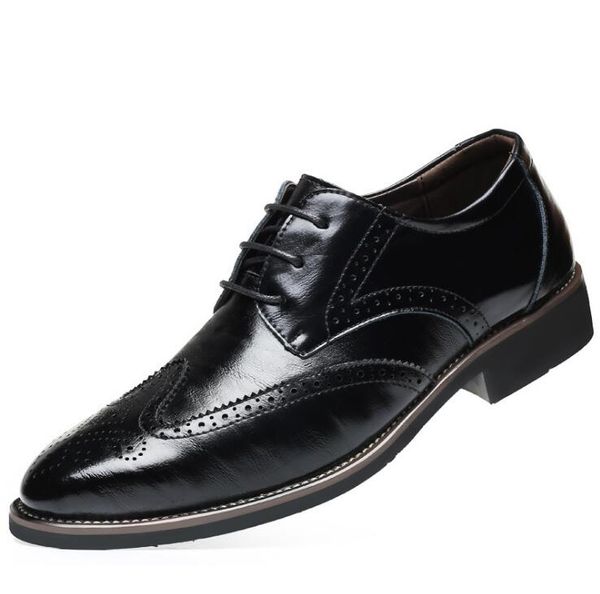 2020 fashion men formal shoes leather black laser pattern handmade cow leather men's oxford shoes full cut dress formal business
2020 fashion men formal shoes leather black laser pattern handmade cow leather men's oxford shoes full cut dress formal business