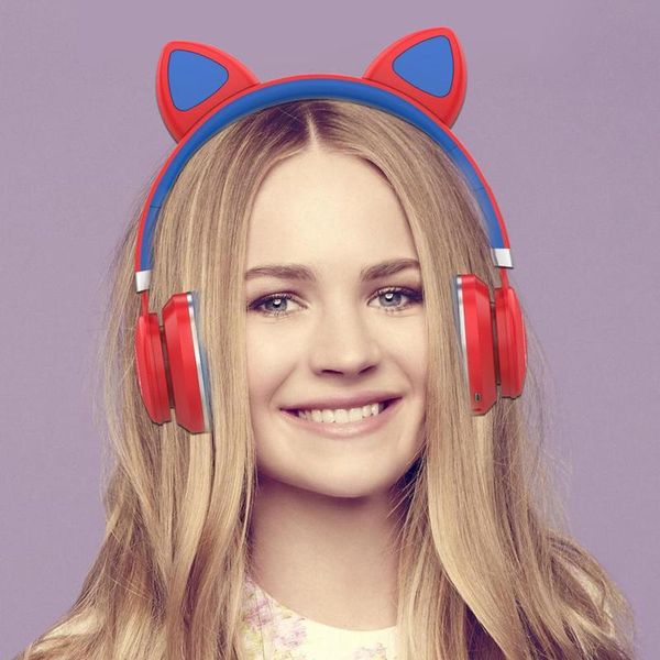 cute foldable cat ear headset led lights glowing headphones earphone universal headset beauty bluetooth headphone
cute foldable cat ear headset led lights glowing headphones earphone universal headset beauty bluetooth headphone