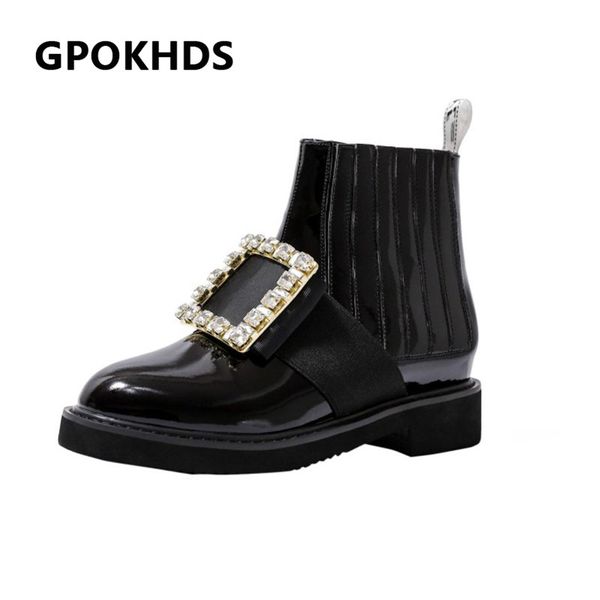 boots gpokhds 2021 women ankle cow leather winter short plush round toe crystal med heels female riding size 42, Black
boots gpokhds 2021 women ankle cow leather winter short plush round toe crystal med heels female riding size 42, Black