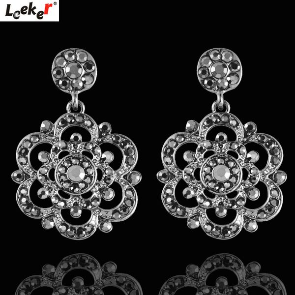leeker vintage hollow flower dangle earrings black gun silver color full cubic zirconia big earrings for women jewelry 055 lk8
leeker vintage hollow flower dangle earrings black gun silver color full cubic zirconia big earrings for women jewelry 055 lk8