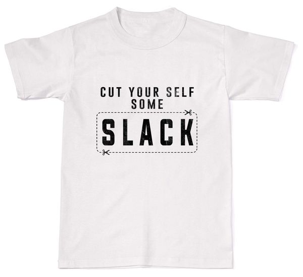 2019 summer fashion men o-neck t shirt cut yourself some slack funny humour mens womens cotton t-shirt t shirt
2019 summer fashion men o-neck t shirt cut yourself some slack funny humour mens womens cotton t-shirt t shirt