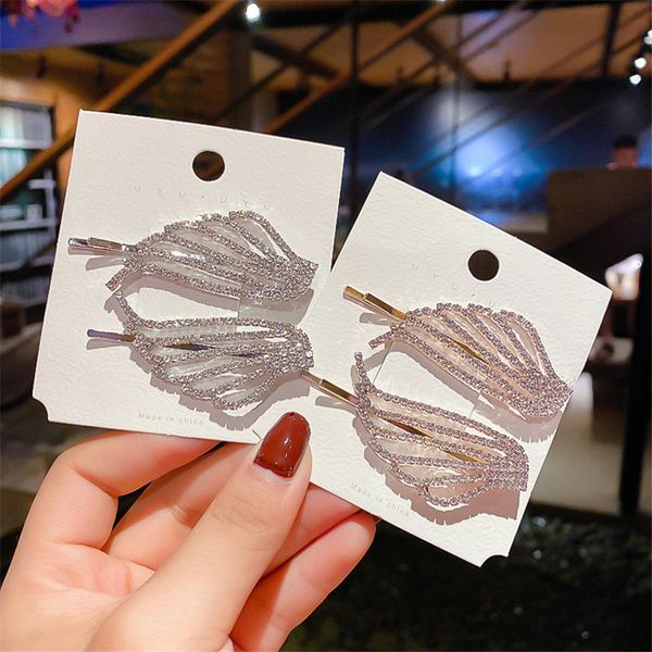 fyuan korean style full rhinestones hairpins for women angel crystal hair accessories jewelry gifts, Golden;silver
fyuan korean style full rhinestones hairpins for women angel crystal hair accessories jewelry gifts, Golden;silver