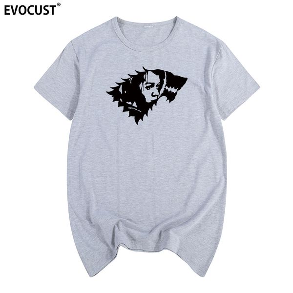 arya stark wall sticker game of thrones logo short sleeve summer print t-shirt cotton men t shirt new women tee
arya stark wall sticker game of thrones logo short sleeve summer print t-shirt cotton men t shirt new women tee