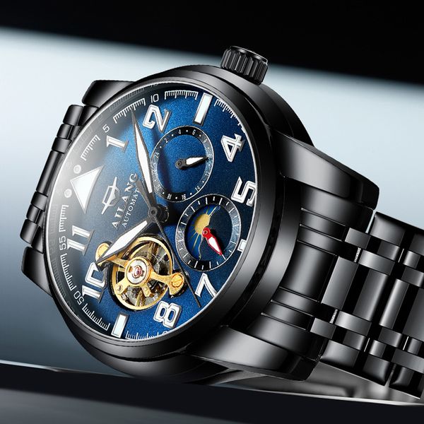 ailang quality watch original design automatic brand tourbillon watch men montre homme machinery swiss 2020 men, Slivery;brown
ailang quality watch original design automatic brand tourbillon watch men montre homme machinery swiss 2020 men, Slivery;brown
