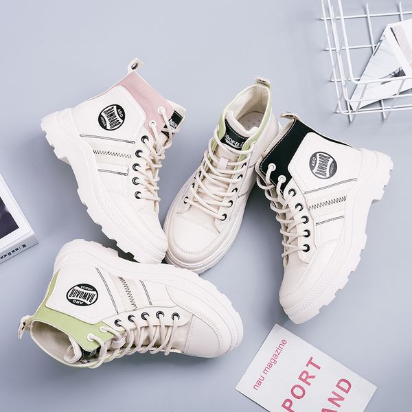 2020 autumn boots women ankle high platform shoes woman lace-up med (3cm-5cm) riding equestrian luxury platform boots woman, Black
2020 autumn boots women ankle high platform shoes woman lace-up med (3cm-5cm) riding equestrian luxury platform boots woman, Black