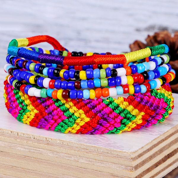charm bracelets 5pcs/set boho jewelry string bracelets, cute braided bracelet pack, beaded friendship teen girl stuff for sleepove 2570, Golden;silver
charm bracelets 5pcs/set boho jewelry string bracelets, cute braided bracelet pack, beaded friendship teen girl stuff for sleepove 2570, Golden;silver