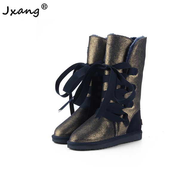 boots jxang fashion genuine leather fur lined women warm winter snow for lady lace-up black waterproof high
boots jxang fashion genuine leather fur lined women warm winter snow for lady lace-up black waterproof high