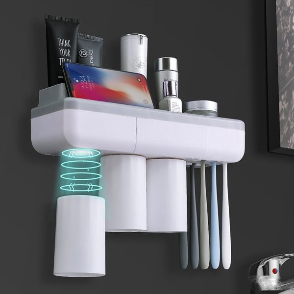 toothbrush holder storage rack bathroom accessories sets with dustproof cover toothpaste magnetic adsorption t200506
toothbrush holder storage rack bathroom accessories sets with dustproof cover toothpaste magnetic adsorption t200506