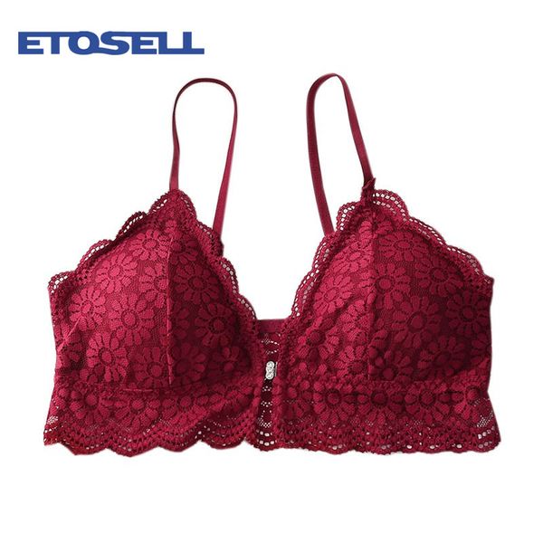 bras e women french lace bra underwear feminine front buckle no steel ring ladies gathered triangle cup wrapped chest, Red;black
bras e women french lace bra underwear feminine front buckle no steel ring ladies gathered triangle cup wrapped chest, Red;black