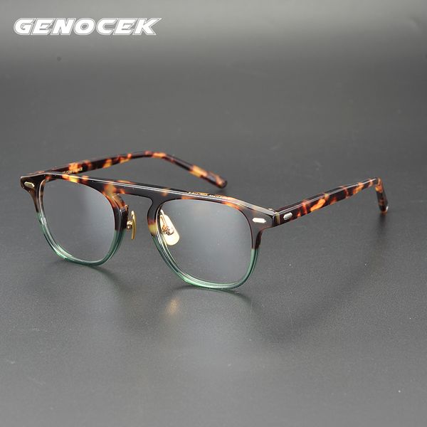 korea men pilot acetate optical glasses frame man vintage prescription myopia eyeglasses frame women retro eyewear, Black
korea men pilot acetate optical glasses frame man vintage prescription myopia eyeglasses frame women retro eyewear, Black