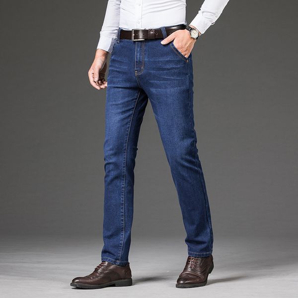 men's jeans 2021 autumn straight men business smart casual stretch denim plus size 46 pant male long trousers,2011, Blue
men's jeans 2021 autumn straight men business smart casual stretch denim plus size 46 pant male long trousers,2011, Blue