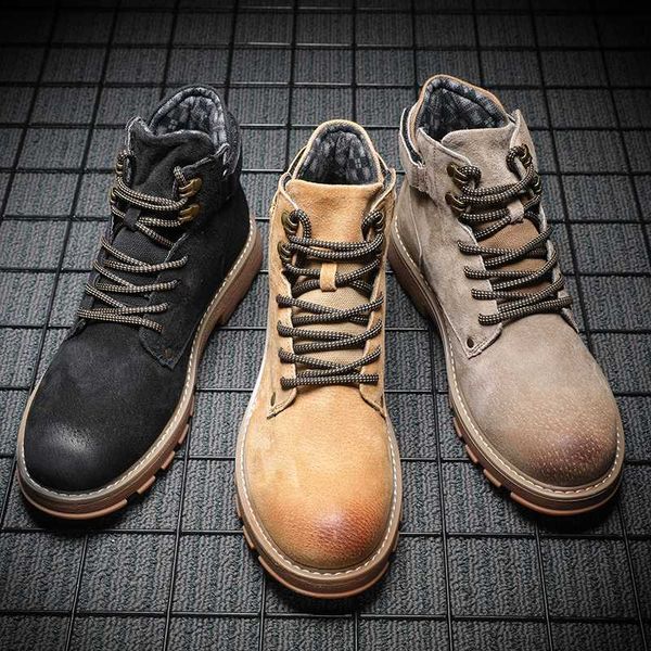 boots winter men's male waterproof ankle autumn man fashion casual shoes snow warm lace up retrotooling, Black
boots winter men's male waterproof ankle autumn man fashion casual shoes snow warm lace up retrotooling, Black