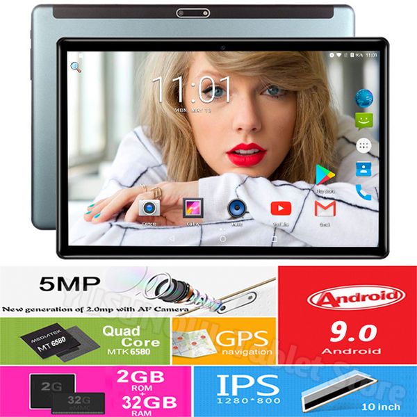 10 inch android 9.0 pie os 3g phone call 32gb rom dual sim cards wifi a-gps ips 2.5d glass tablets pc
10 inch android 9.0 pie os 3g phone call 32gb rom dual sim cards wifi a-gps ips 2.5d glass tablets pc