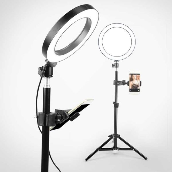 10inch Dimmable Pgraphic Lighting Studio Video Led Ring Light 3200-5600k For Smart Phone Makeup Live Youtube Portrait