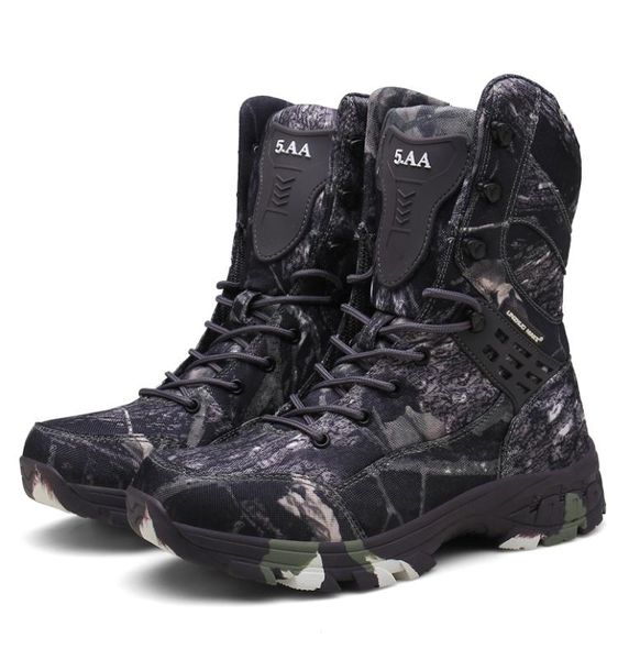 men boots autumn tactical combat ankle boot camouflage winter army work shoes male outdoor hiking shoes hunting boots, Black
men boots autumn tactical combat ankle boot camouflage winter army work shoes male outdoor hiking shoes hunting boots, Black