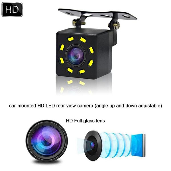car rear view camera universal backup parking reverse camera 8 ir night vision waterproof 170 wide angle hd color image
car rear view camera universal backup parking reverse camera 8 ir night vision waterproof 170 wide angle hd color image