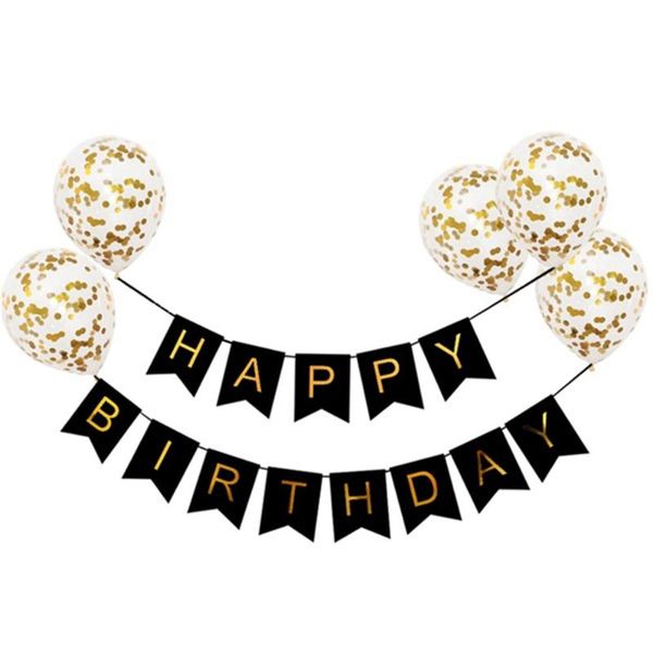 party decoration 1set 12inch gold confetti balloons inflatable baby shower birthday balloon black happy banner
party decoration 1set 12inch gold confetti balloons inflatable baby shower birthday balloon black happy banner