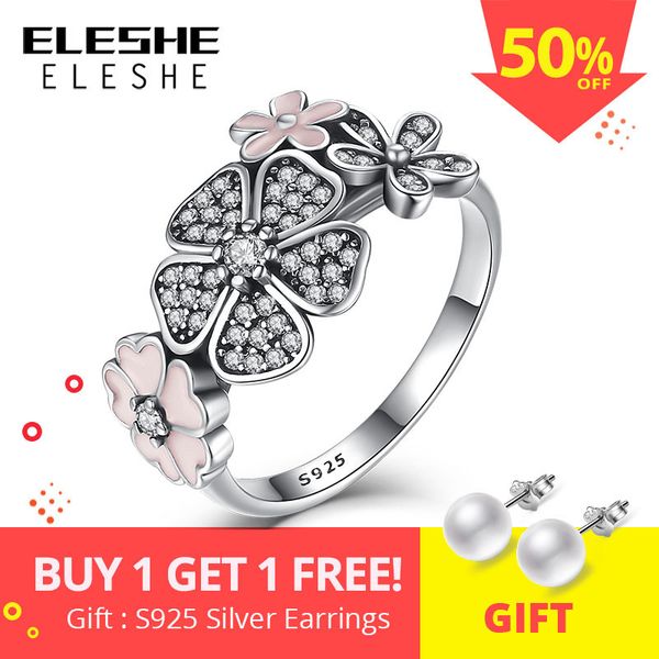 valentine's day authentic 925 sterling silver pink flower poetic daisy cherry blossom finger rings for women original jewelry, Golden;silver
valentine's day authentic 925 sterling silver pink flower poetic daisy cherry blossom finger rings for women original jewelry, Golden;silver