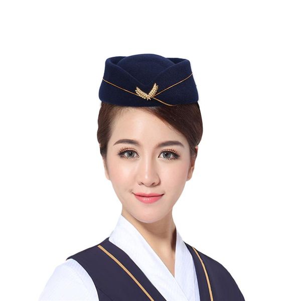 2020 women air stewardess hat woolen flight attendant hat stewardess cap for costume cosplay musical performance - size (red, Blue;gray
2020 women air stewardess hat woolen flight attendant hat stewardess cap for costume cosplay musical performance - size (red, Blue;gray