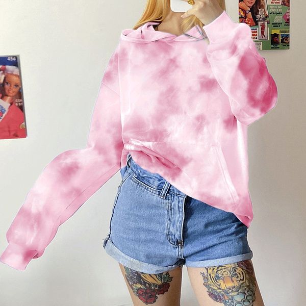 women casual hoodies long sleeve tie-dye print hoodie fashion long sleeve hooded loose for women ladies, Black
women casual hoodies long sleeve tie-dye print hoodie fashion long sleeve hooded loose for women ladies, Black
