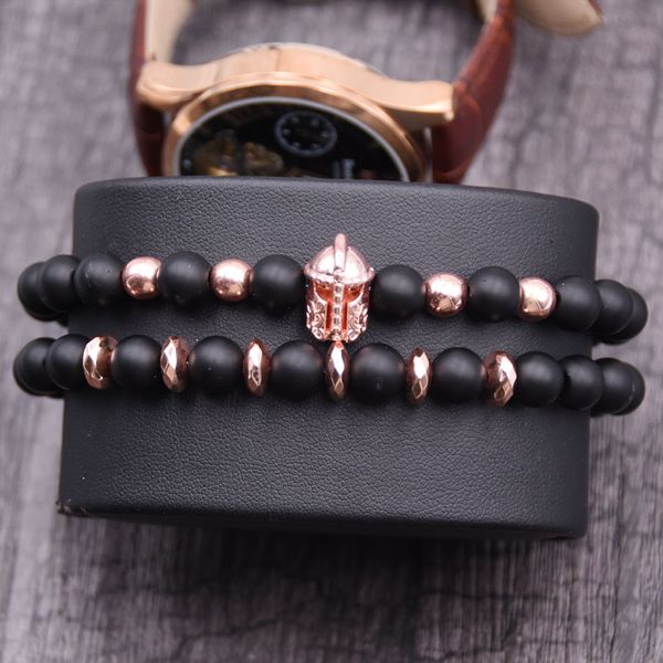 beaded, strands 2pcs/set men bracelet 8mm stone armor helmets charm jewelry bracelets for women pulseras mujer, Black
beaded, strands 2pcs/set men bracelet 8mm stone armor helmets charm jewelry bracelets for women pulseras mujer, Black
