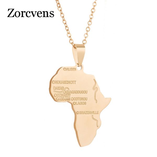 pendant necklaces modyle fashion vintage black silver color gold stainless steel africa map necklace for men women
pendant necklaces modyle fashion vintage black silver color gold stainless steel africa map necklace for men women