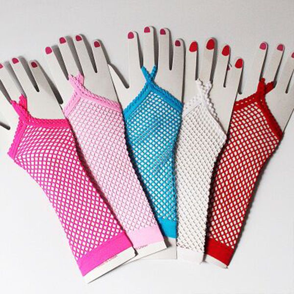 five fingers gloves fashion stage performance night club multicolor half finger hollow out fishing net grid punk long section ladies, Blue;gray
five fingers gloves fashion stage performance night club multicolor half finger hollow out fishing net grid punk long section ladies, Blue;gray