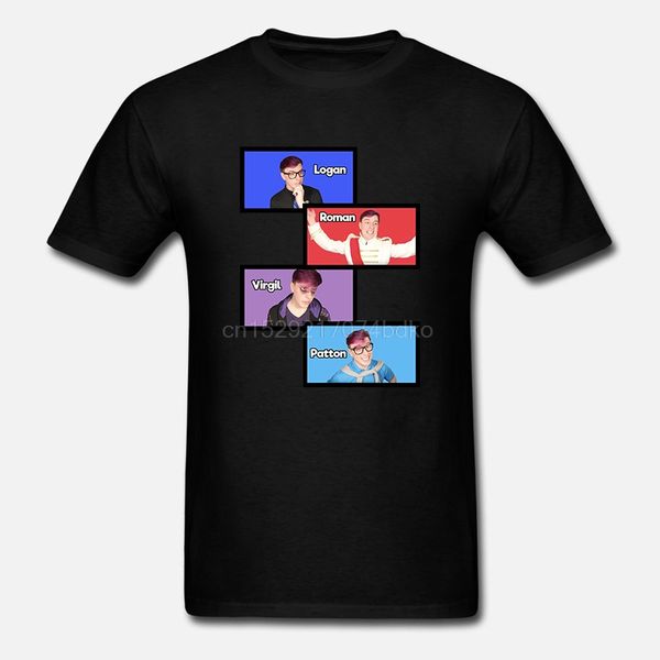 sanders-sides-slides-logan-roman-virgil-patton t-shirt