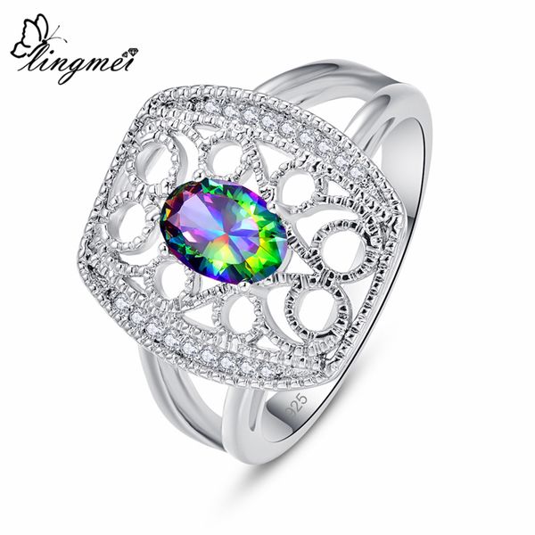 cluster rings lingmei hollow-out wedding fashion for women party cocktail zircon jewelrysilver color ring size 6-9 anniversary, Golden;silver
cluster rings lingmei hollow-out wedding fashion for women party cocktail zircon jewelrysilver color ring size 6-9 anniversary, Golden;silver