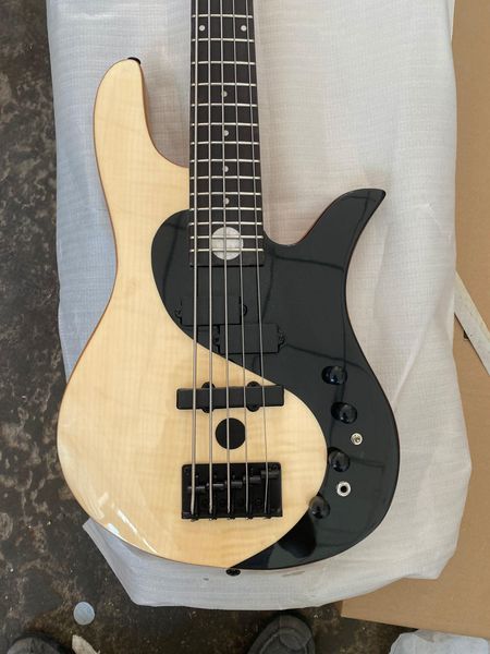 5 string natural wood bass yin yang electric bass guitar 24 frets black hardware china made bass
5 string natural wood bass yin yang electric bass guitar 24 frets black hardware china made bass