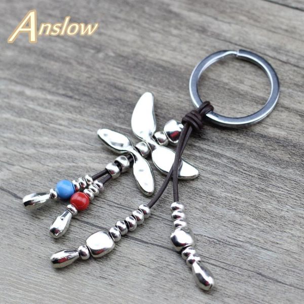 keychains anslow 2021 wholesale brand leather metal dragonfly personality design keychain ring for car door low0005ky, Silver
keychains anslow 2021 wholesale brand leather metal dragonfly personality design keychain ring for car door low0005ky, Silver
