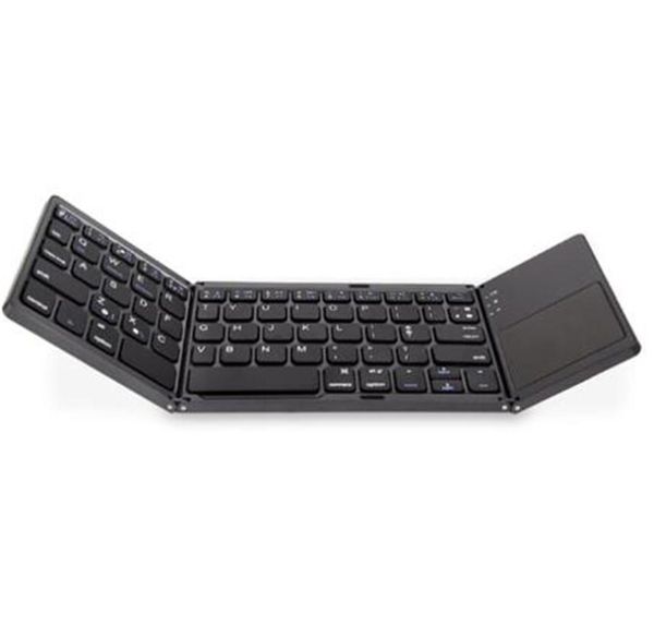 eastvita portable mini three folding bluetooth keyboard wireless foldable touchpad keypad for ios/android/windows r20
eastvita portable mini three folding bluetooth keyboard wireless foldable touchpad keypad for ios/android/windows r20