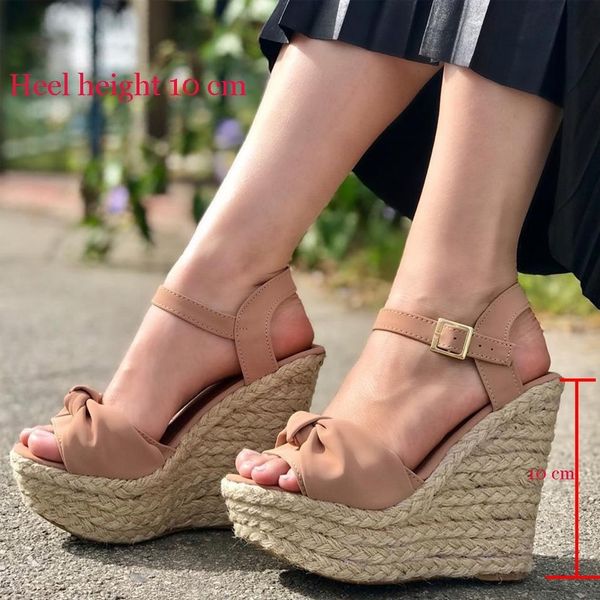 women's sandals 2020 summer thick sole large size slope heel shoes open toe thick sole shoes women y200620, Black
women's sandals 2020 summer thick sole large size slope heel shoes open toe thick sole shoes women y200620, Black
