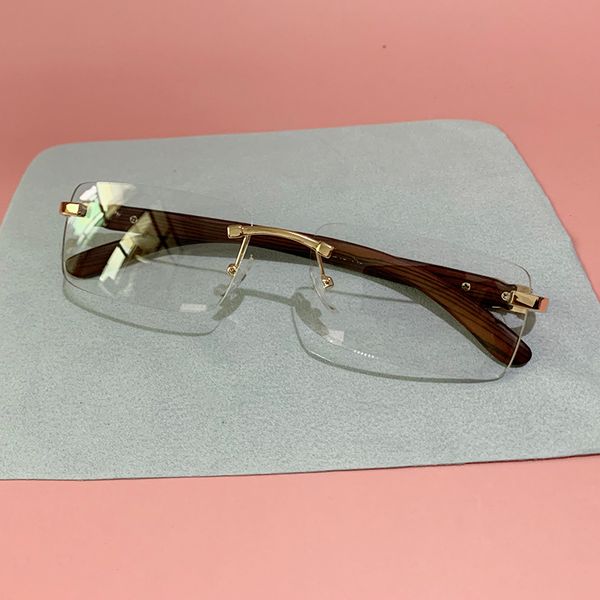 cubojue rimless eyeglasses frames male gold glasses men women fashion eyewear spectacles for reading/myopia lens ultralight, Black
cubojue rimless eyeglasses frames male gold glasses men women fashion eyewear spectacles for reading/myopia lens ultralight, Black