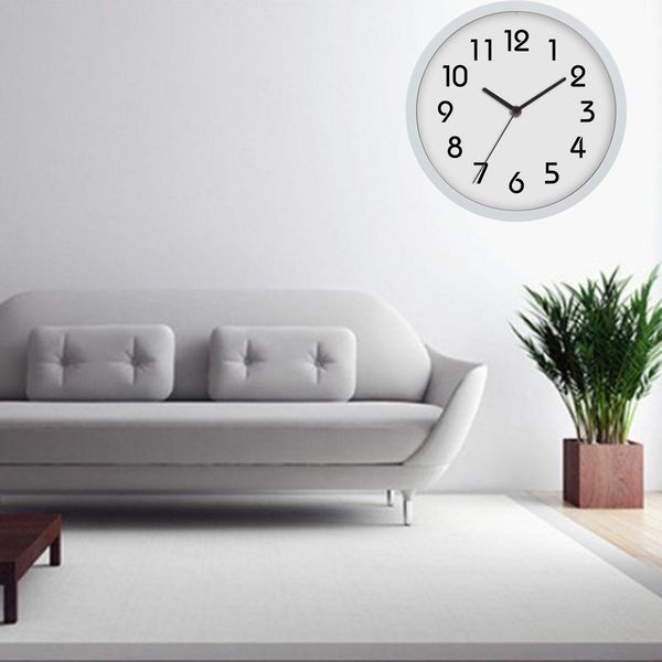 10inch super quite clock non ticking quartz wall clock home decor