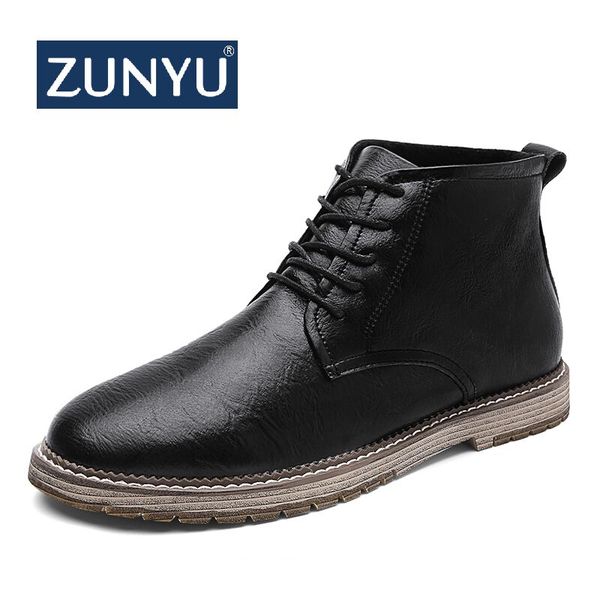 zunyu new autumn men boots winter high man casual ankle boot comfortable fashion men's shoes work plus size 38-47, Black
zunyu new autumn men boots winter high man casual ankle boot comfortable fashion men's shoes work plus size 38-47, Black