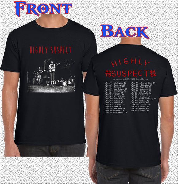 limited highly suspect tour dates 2017 us men's black t-shirt size s-5xlshort sleeve leisuretee men t shirt
limited highly suspect tour dates 2017 us men's black t-shirt size s-5xlshort sleeve leisuretee men t shirt