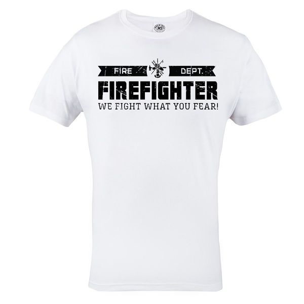 pompiere rescue team firefighters 100% cotton t-shirt t shirt men christmas shirt