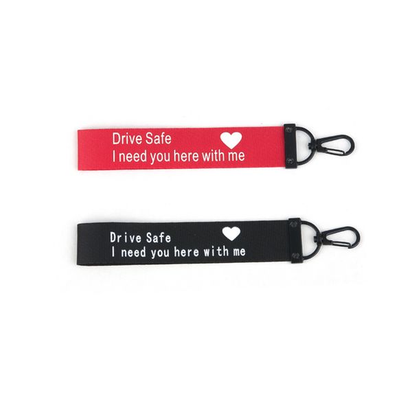 keychains doreen box metal ribbon keychain pendant "drive safe i need you here with me" black red color couple bag accessories, 1, Silver
keychains doreen box metal ribbon keychain pendant "drive safe i need you here with me" black red color couple bag accessories, 1, Silver
