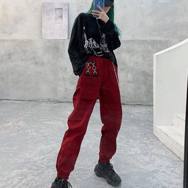 couple's cargo pants women korean-style harajuku loose slimming casual men women ankle banded pants trousers sweatpants, Black;white
couple's cargo pants women korean-style harajuku loose slimming casual men women ankle banded pants trousers sweatpants, Black;white